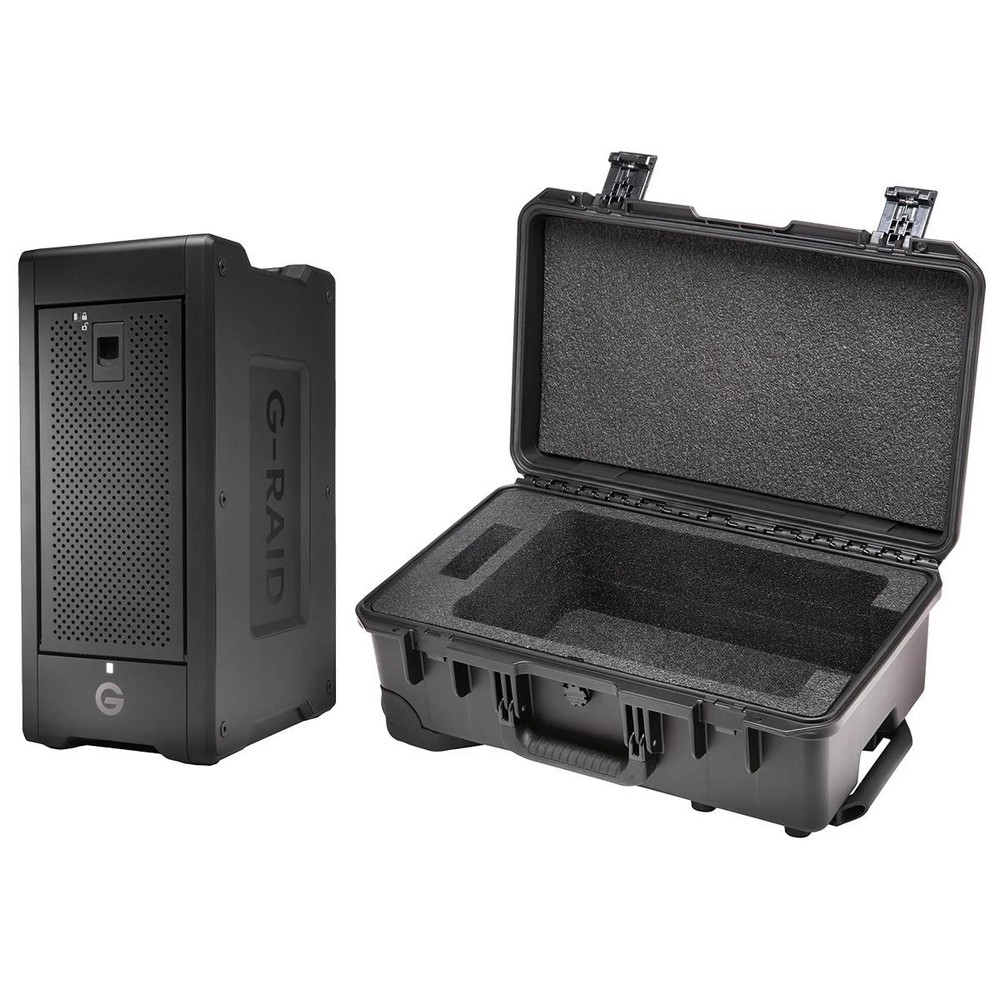 G-Drive Pelican iM2500 Storm Carry-On Case for G-RAID Shuttle 8 Raid Array with