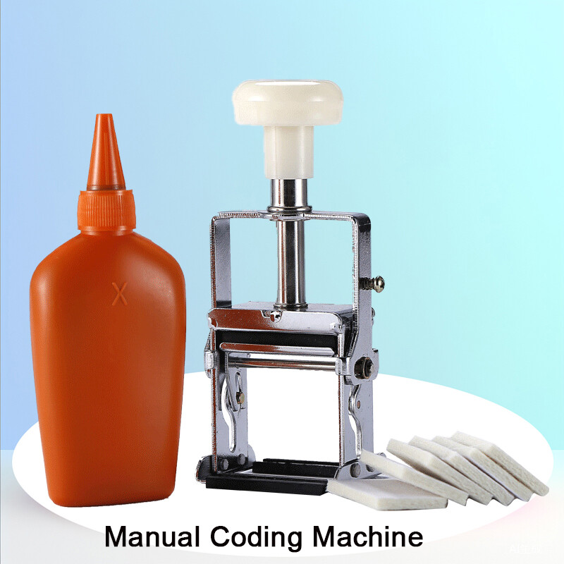 Handheld Coding Tool Date Batch Number Printing Machine Pad Printer