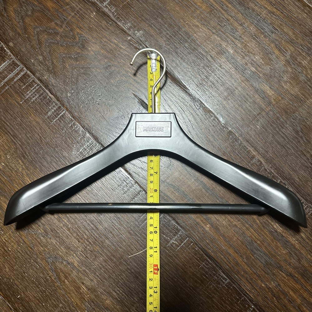 Mackage Black Hanger Plastic
