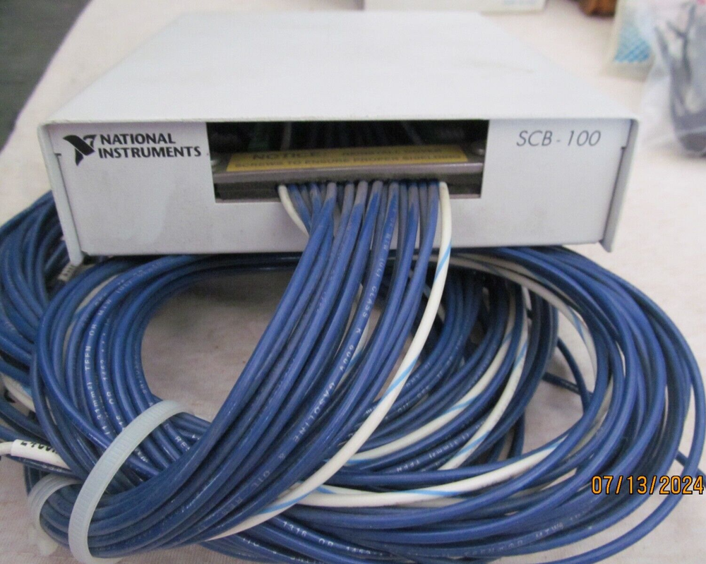 NATIONAL INSTRUMENTS SBC-100 / 182788D-01 SHIELDED CONNECTOR BLOCK WITH CABLE