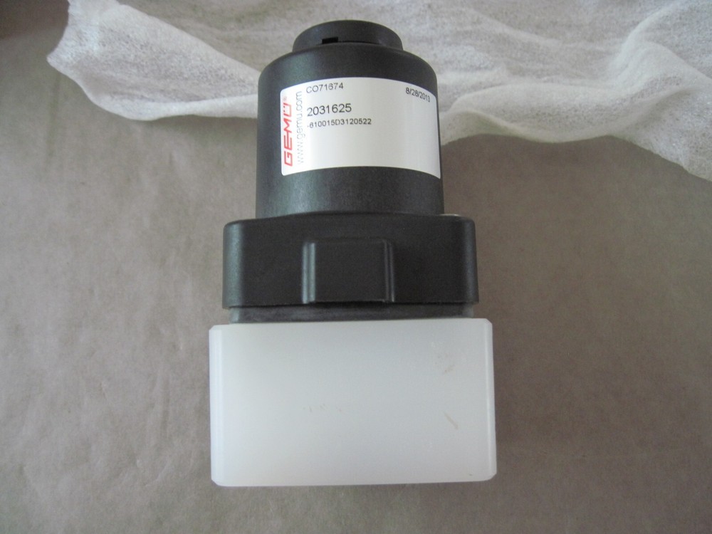 GEMU 610D Plastic Diaghragm Valve DN15PN6PVDF 2031625, 1/2" NPT,
