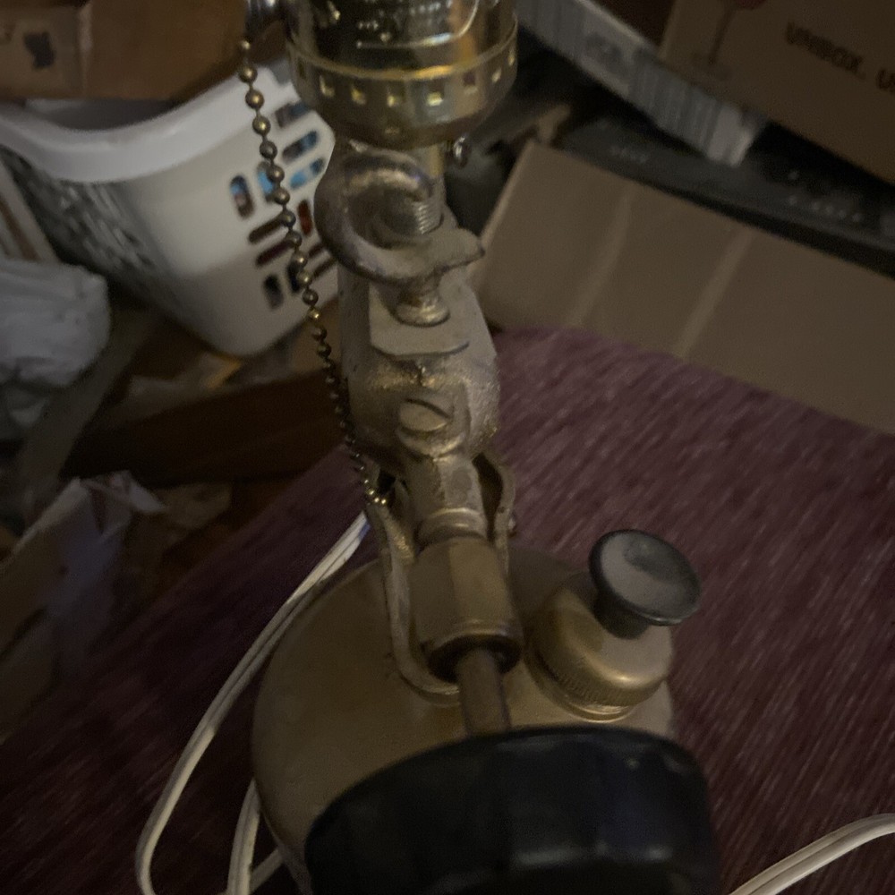 Gas Torch Lamp Antique Torch