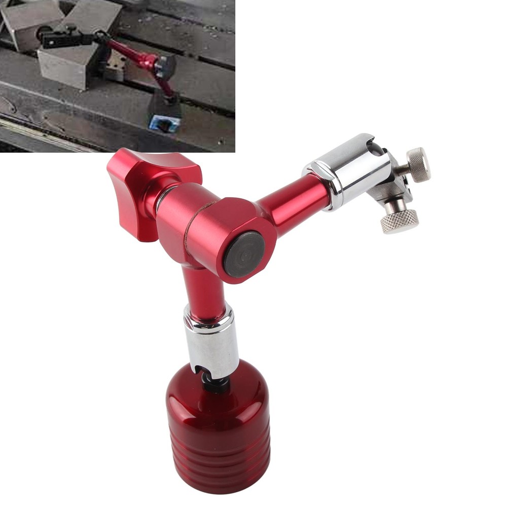 Magnetic Base Holder Universal Adjustable Arm Support Stand For Dial Indicator