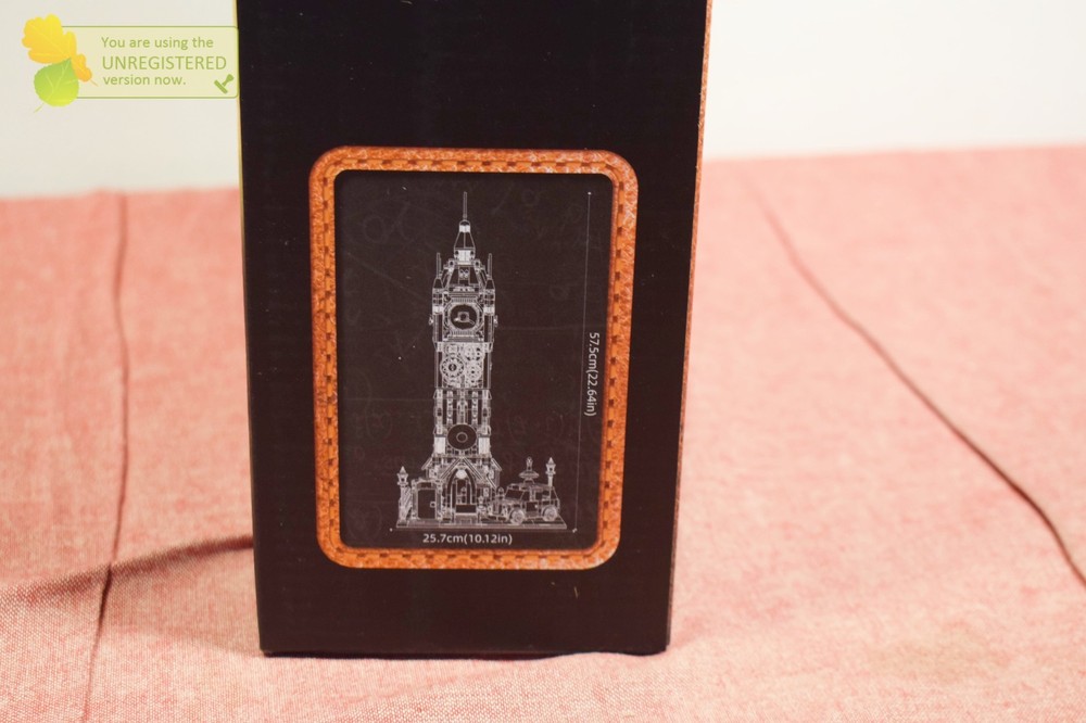 Pantasy Steampunk Clock Tower Park Buildable Brick Block Set 85008