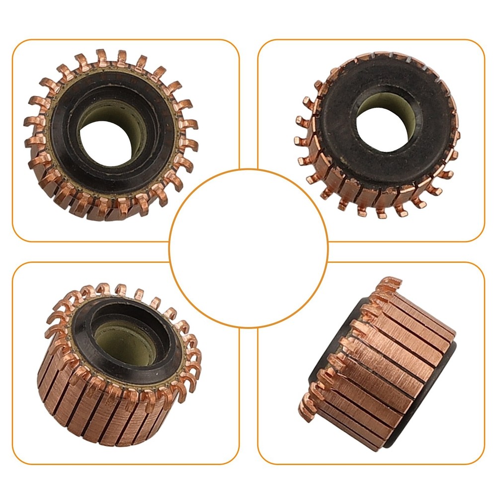 24P Teeth Electric Motor Commutator Smooth and Performance