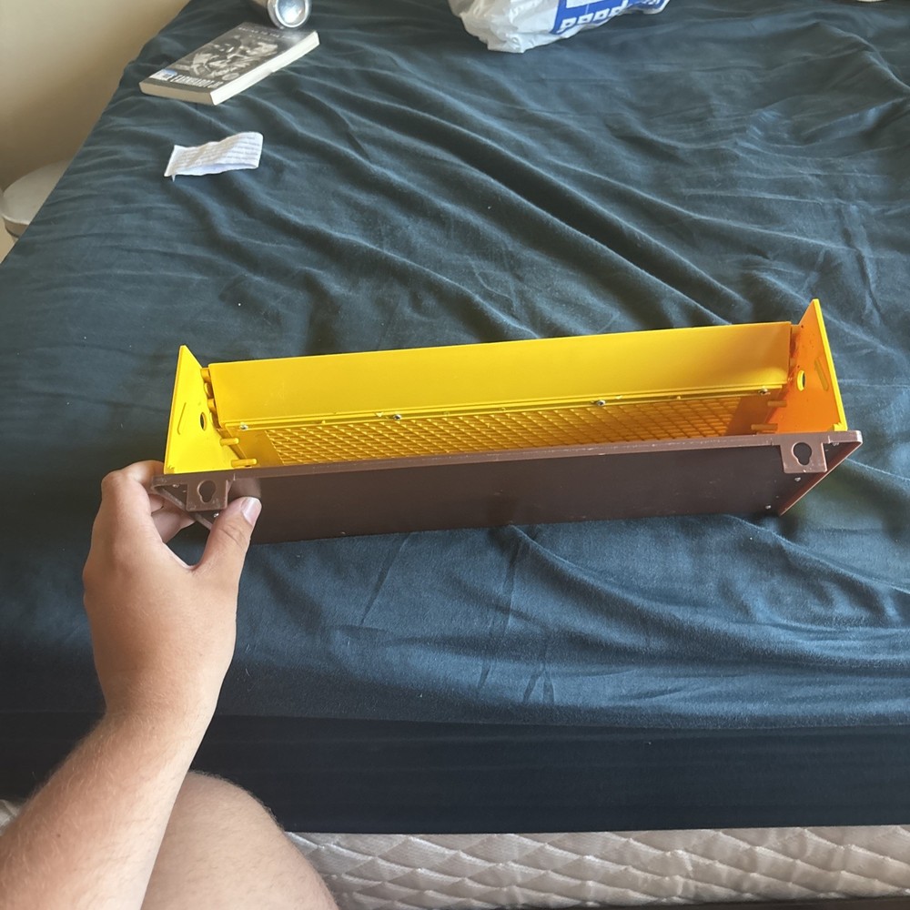 Bee Pollen Trap Collector For Beekeeping Tools Beehive Yellow