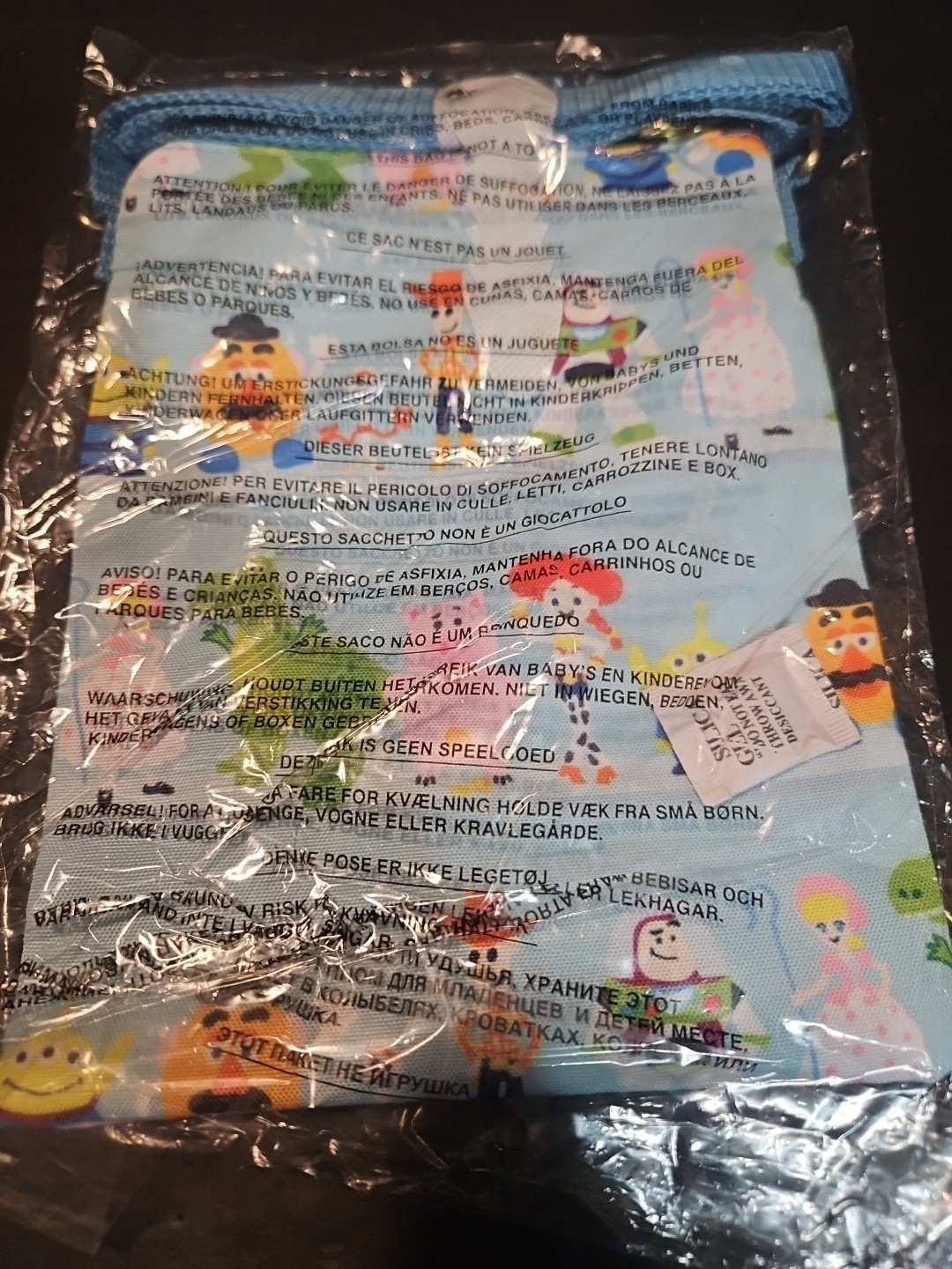 Disney Pixar Toy Story Chelsea Passport Crossbody Bag Rare