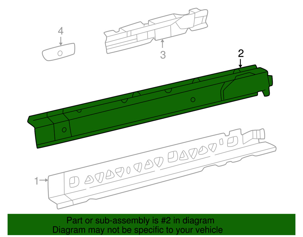 Genuine GM Outer Reinforced 22651000