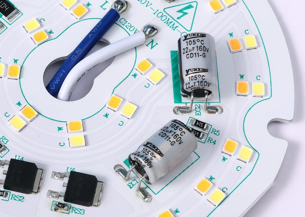 4 inch LED Retrofit Light Kit for Ceiling Fan Light Replacement Panel PCB 18W...