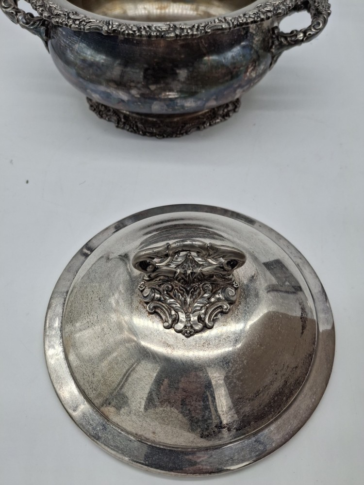 MCM Silver-Plated Tureen ​Rococo Revival, Artis "A435", 12.5"
