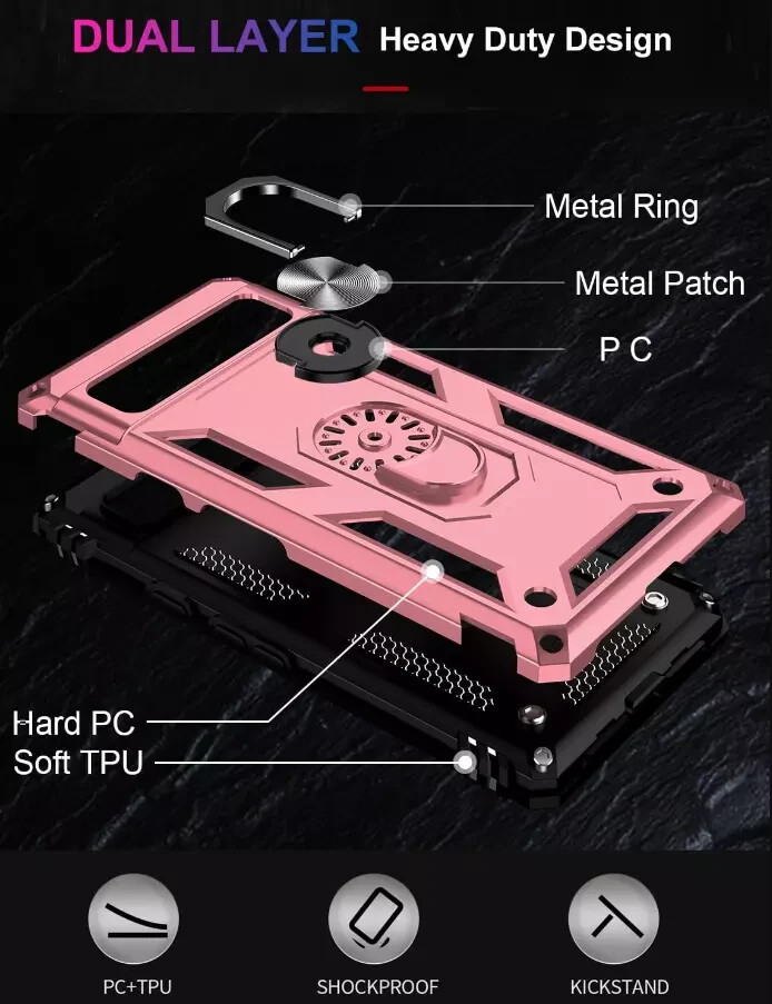 Google Pixel 7 Pro Case Heavy Duty Shockproof Rugged Cover