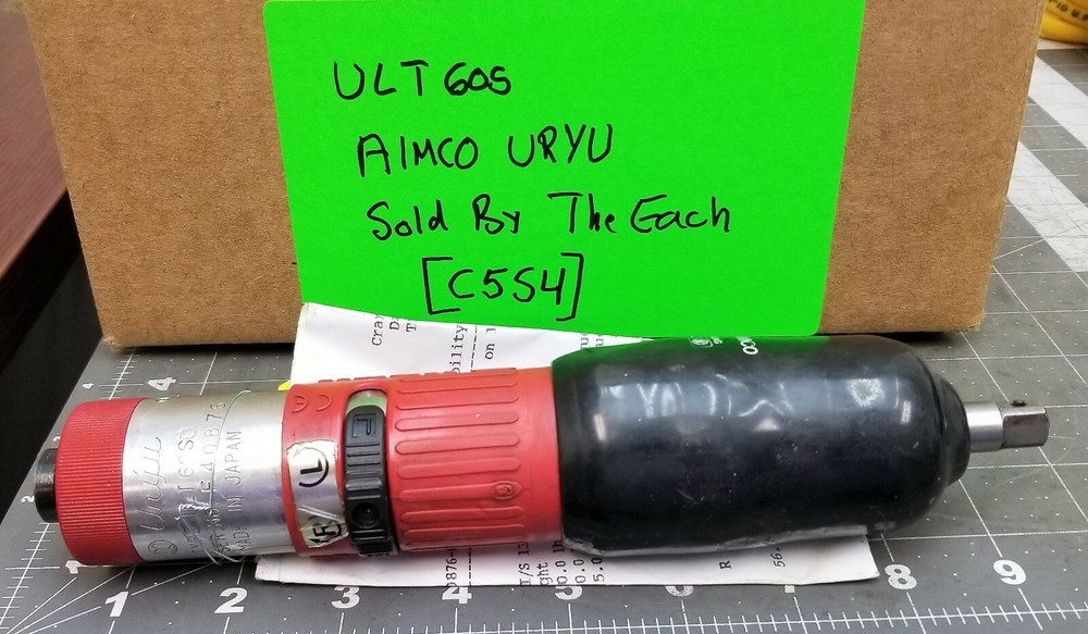 3/8” Drive Inline Pulse Nutrunner Screwdriver Air / Pneumatic Refurbished [C5B2]