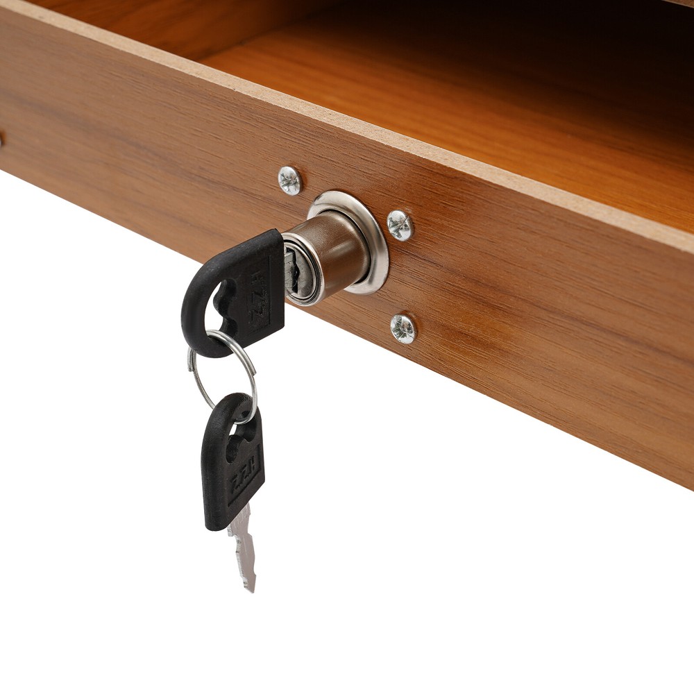 Monitor Stand Riser Computer Laptop Riser Shelf Organizer w/Drawer Phone Holder