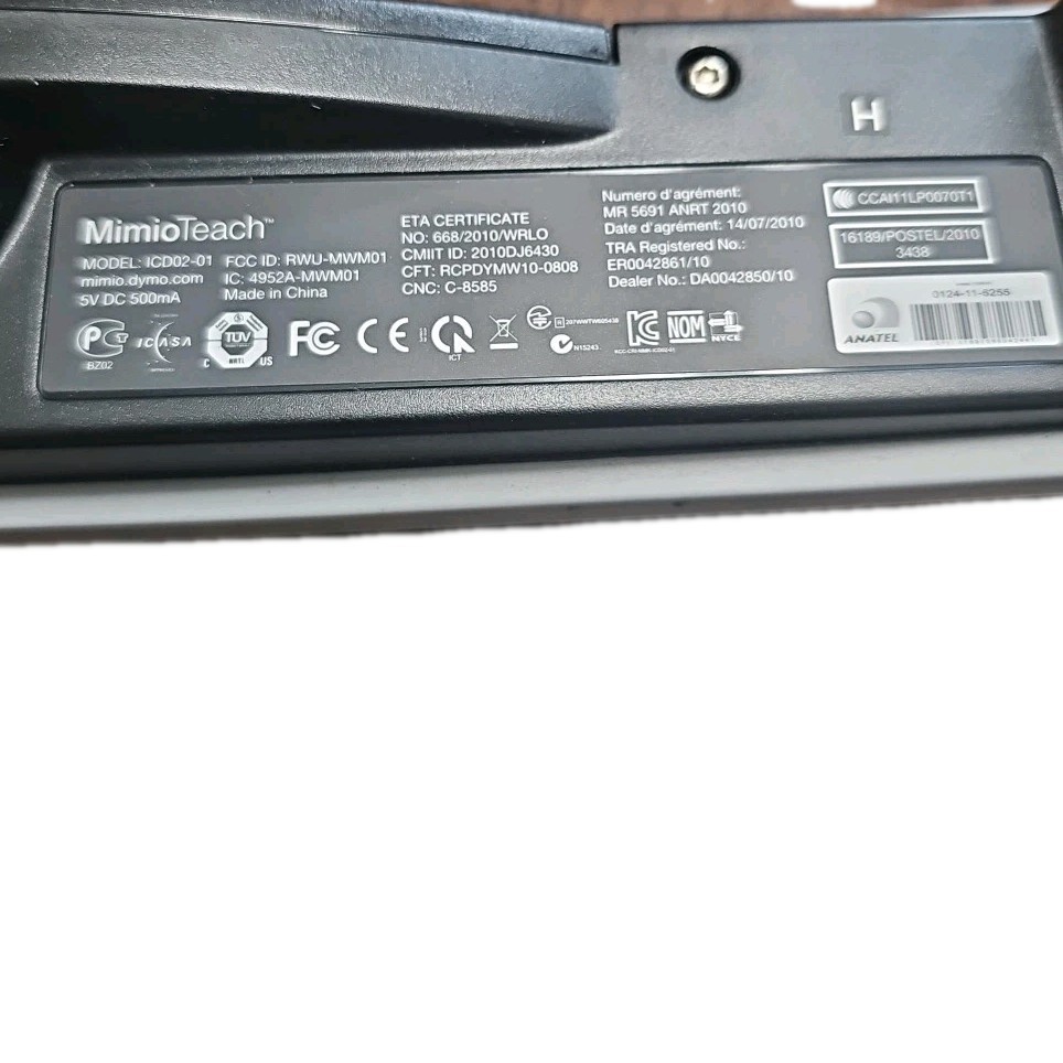 ICD02-01 Dymo Mimio Teach Hub Bar Interactive Whiteboard System Hub Bar Pointing