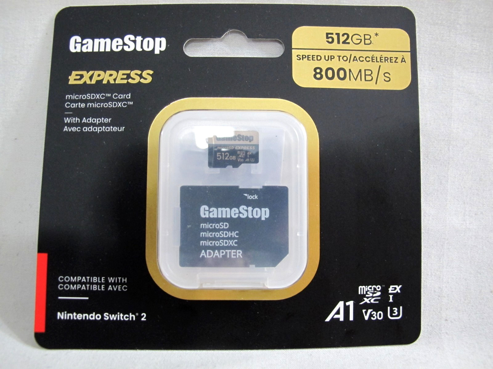 Gamestop 512GB Express microSDXC for Switch 2 - Brand New - Fast Shipping!