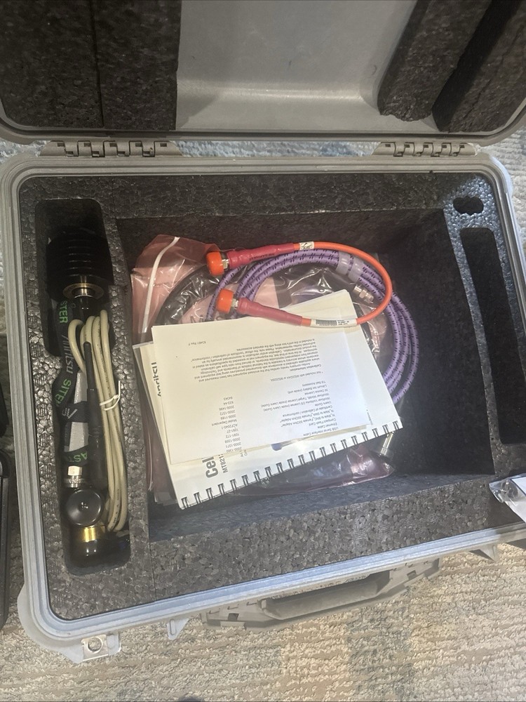 3 Anritsu Boxes- MT8212B, Site Master S331B And Devices