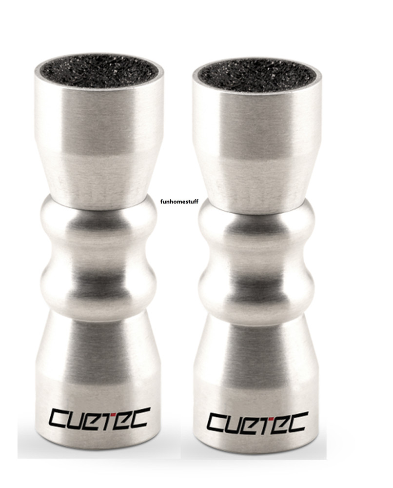 2 PACK CUETEC BOWTIE TOOL Billiard Scuff Shape Aerate Pool Cue Stick Tip Tool