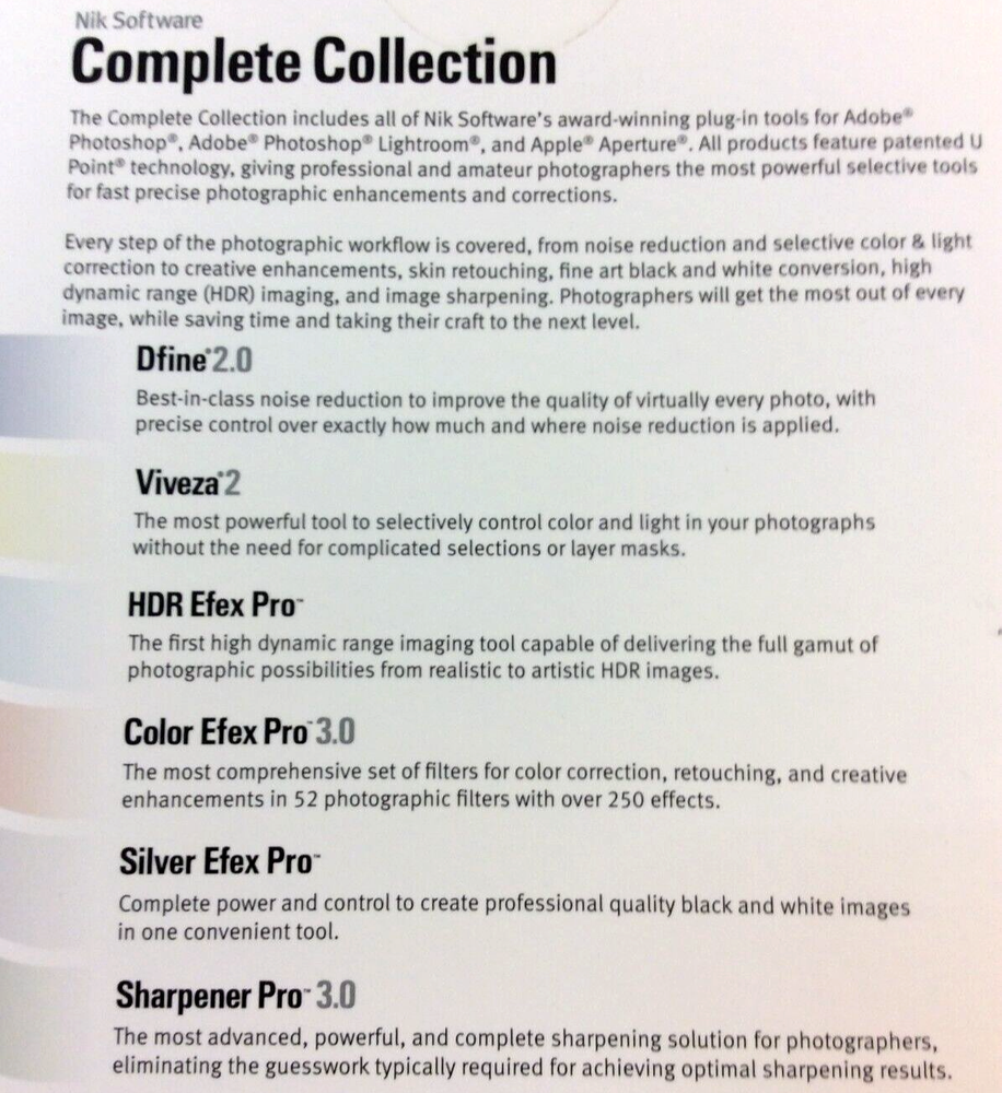 NIK SOFTWARE Complete Collection Ultimate Edition for Windows/Mac w/Product Key