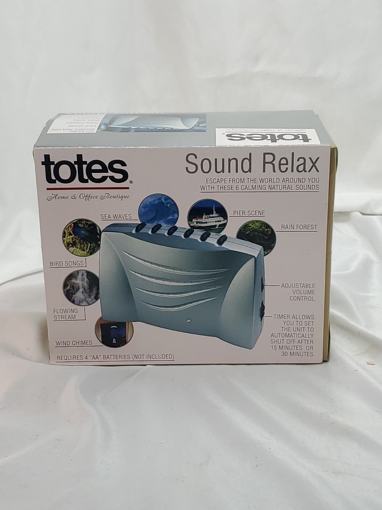Totes Natural Sound Relax Sleep Machine