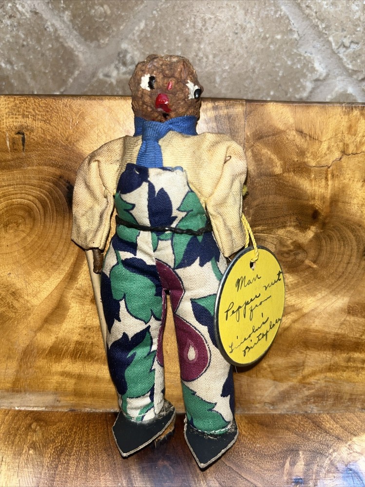 1930’s Vintage Pepper Nut Man Doll