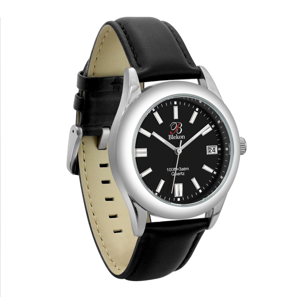 Blekon Bracelet & Leather Watch - Elegant Timepiece, Multiple Straps, Easy Dial
