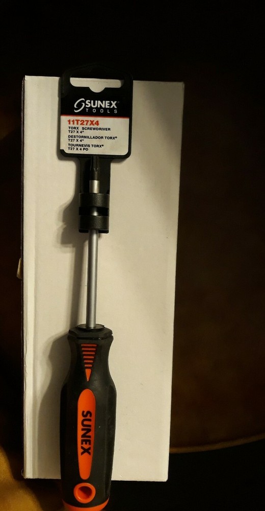 Sunex Tools Torx Screwdriver 11T27X4 New