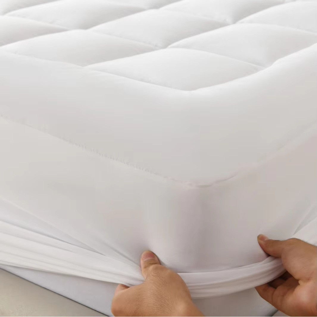 4 Inches Thick Mattress Topper Quilted Cooling Mattress Topper Pad