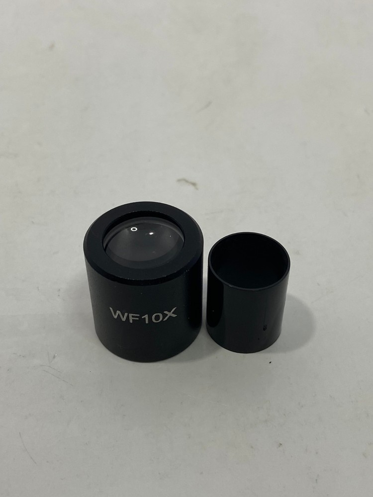 🍉 AMSCOPE WF 10X OPTICS EYEPIECE OCULAR MICROSCOPE OR OBJECTIVE LENSE PARTS EUC