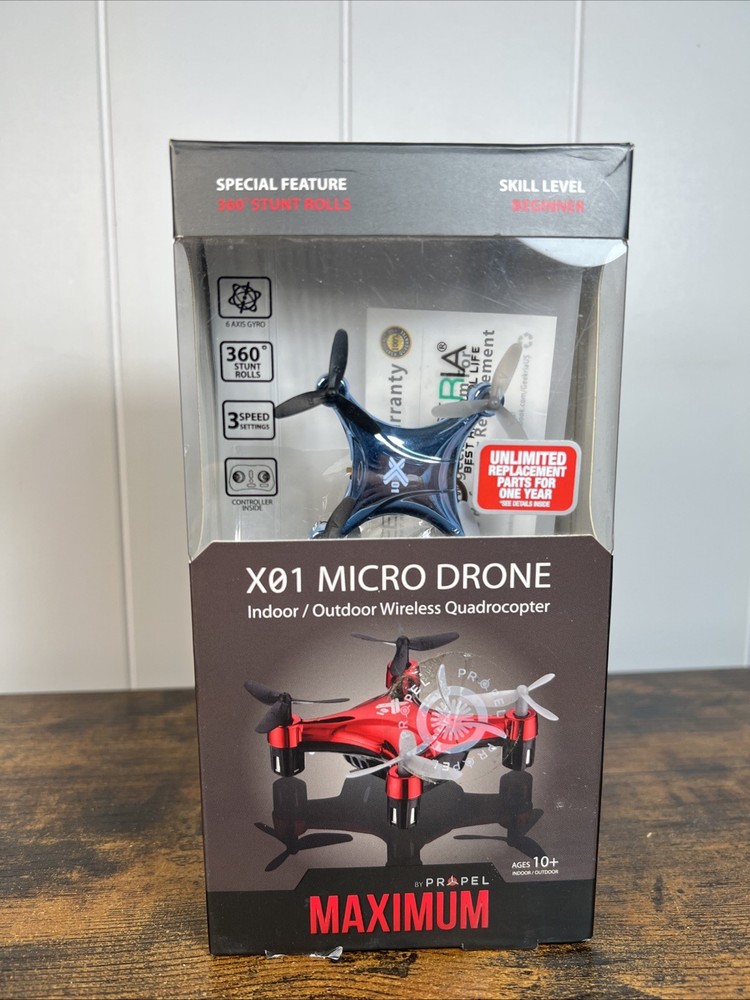 Propel Maximum X01 Micro Drone NEW OPEN BOX.