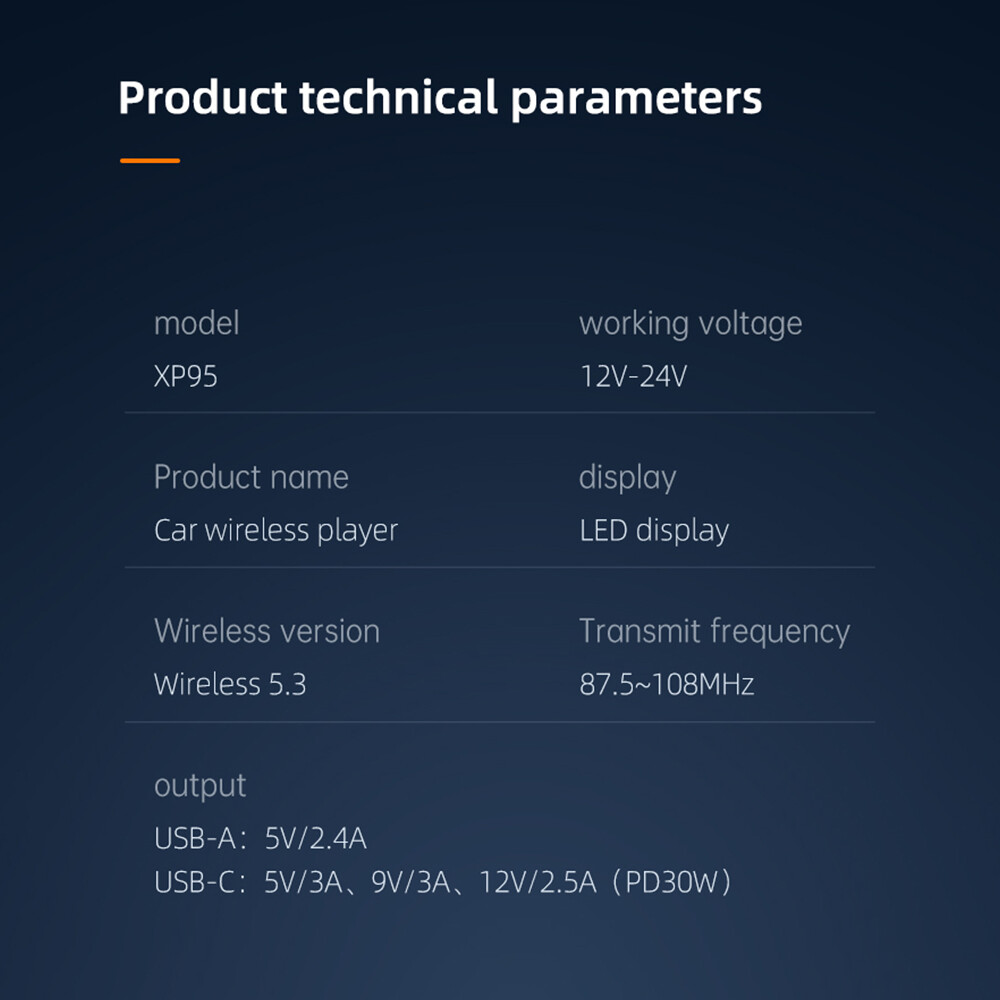 Wireless Bluetooth Car Kit MP3 Player FM Transmitter Radio Adapter USB Charger*