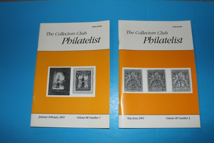 The Collectors Club Philatelist 2001 Part year BlueLakeStamps Timeless info