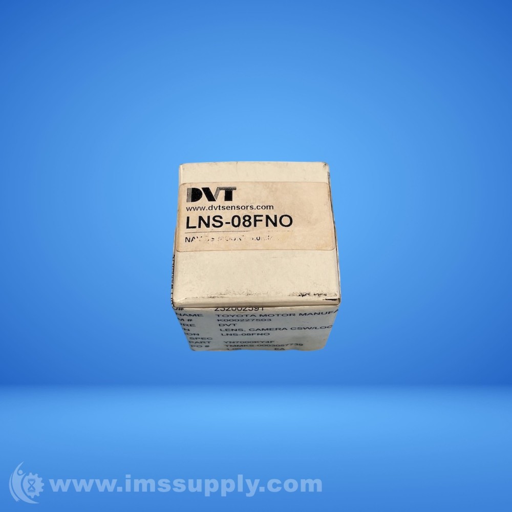 DVT LNS-08FNO CS Mount Lens FNOB