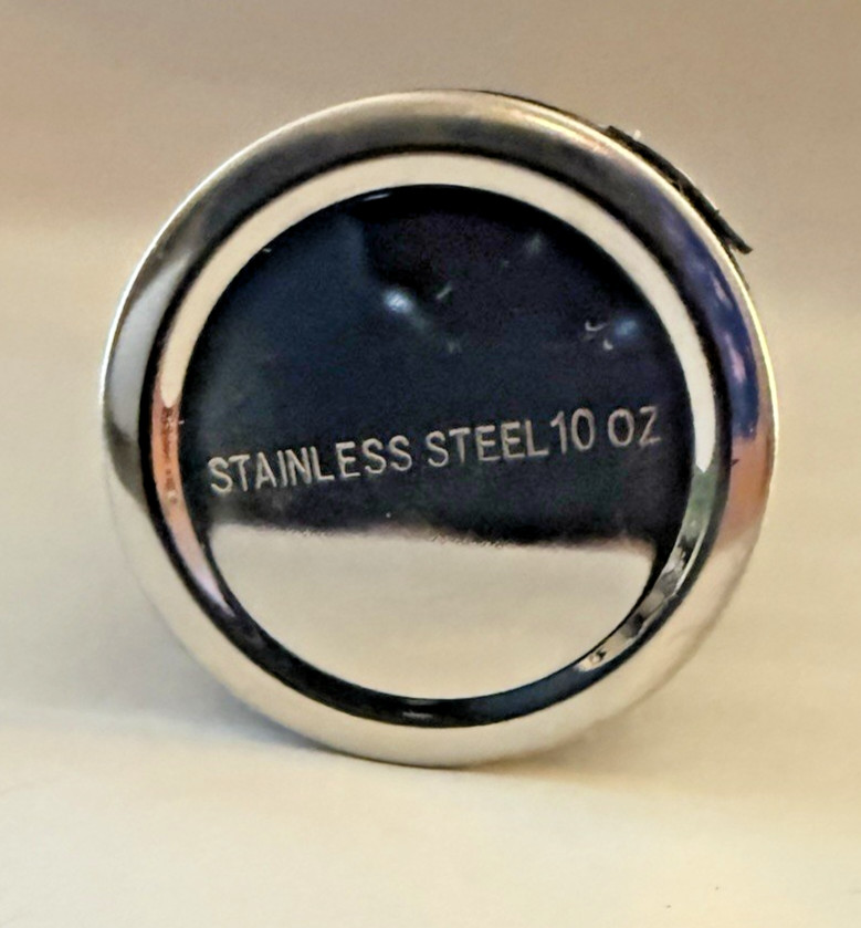 10 oz Flask Gift Set with 2 Shot Glasses & Funnel Stainless Steel Golf Flask