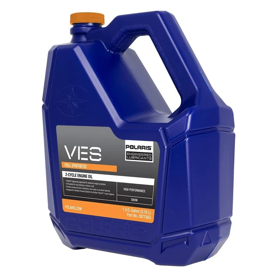 NEW 2877883 PoLaris Snowmobile New OEM VES Full Synthetic 2-Cycle Oil, 2-Stroke