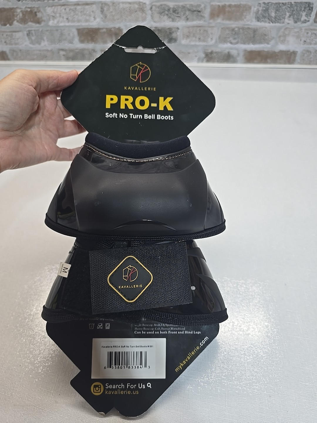 🔥Kavallerie PRO-K Soft No Turn Bell Boots Ultimate Hoof Protection M