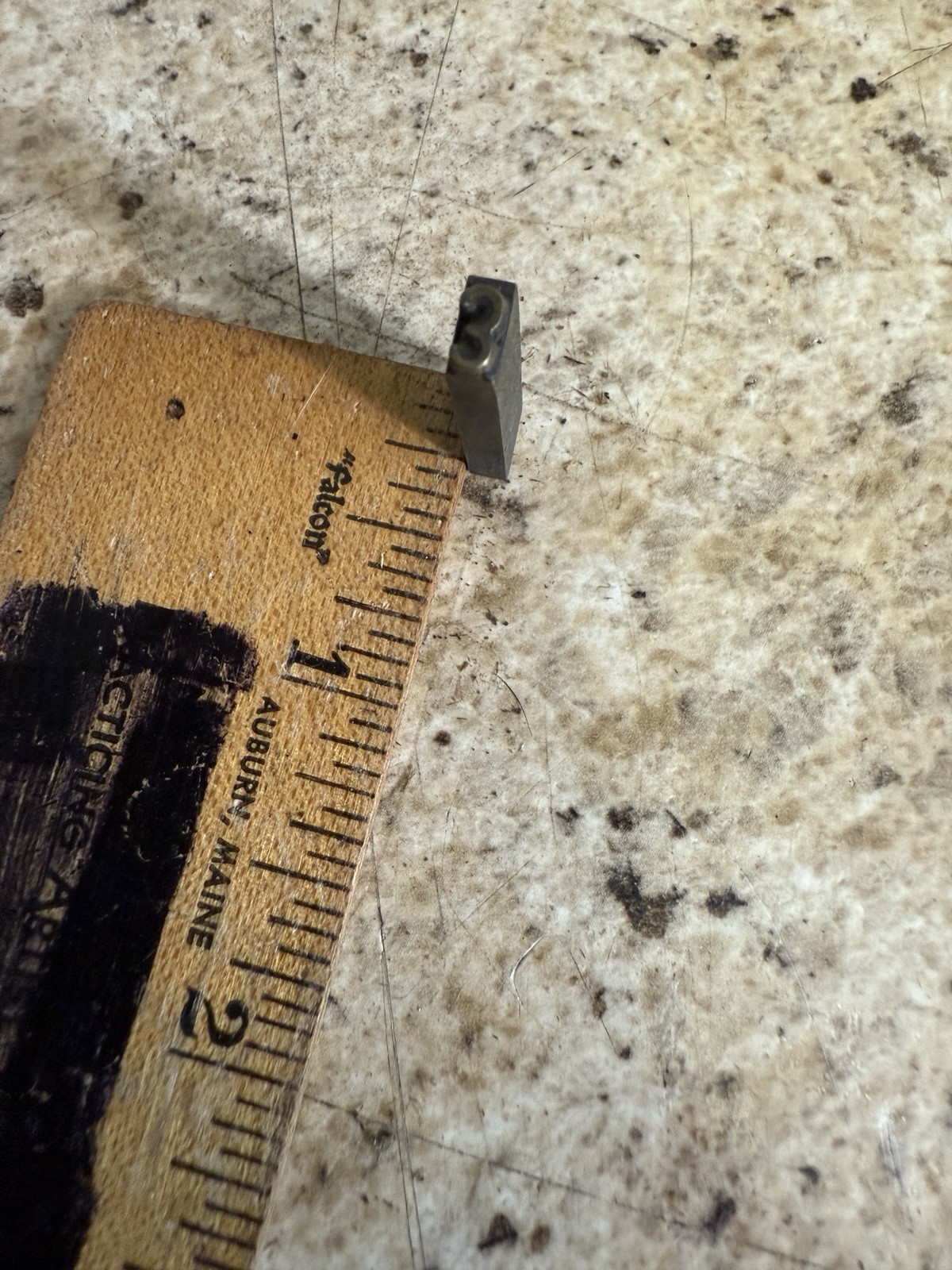 Antique VTG Letterpress Print Type Upper & Lower Letter & Number Set Complete