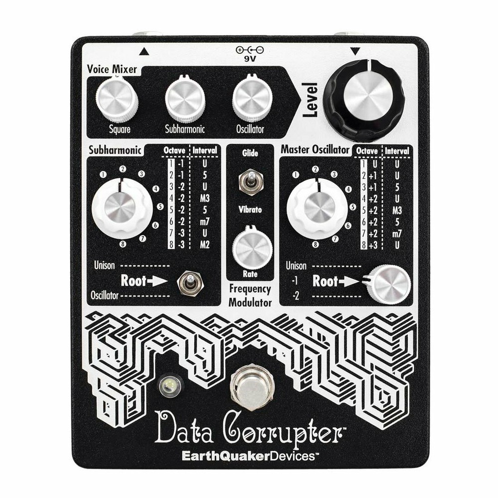 EarthQuaker Devices Data Corrupter Modulated Monophonic Harmonizing PLL