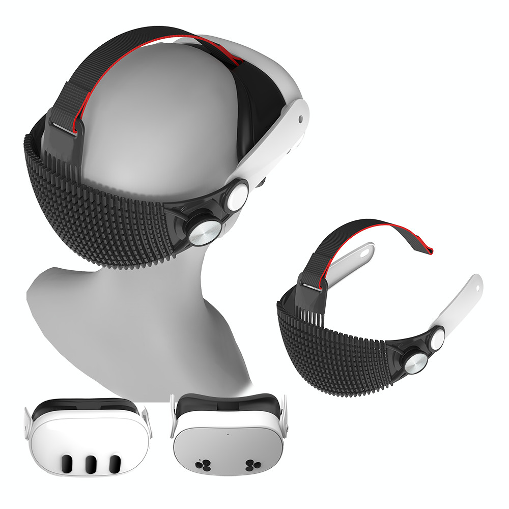 Lightweight Adjustable for Lying Down For Meta Quest 3/Quest 3S  head strap