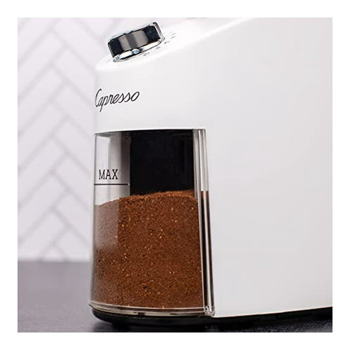 Capresso Infinity Plus Conical Burr Grinder (White)