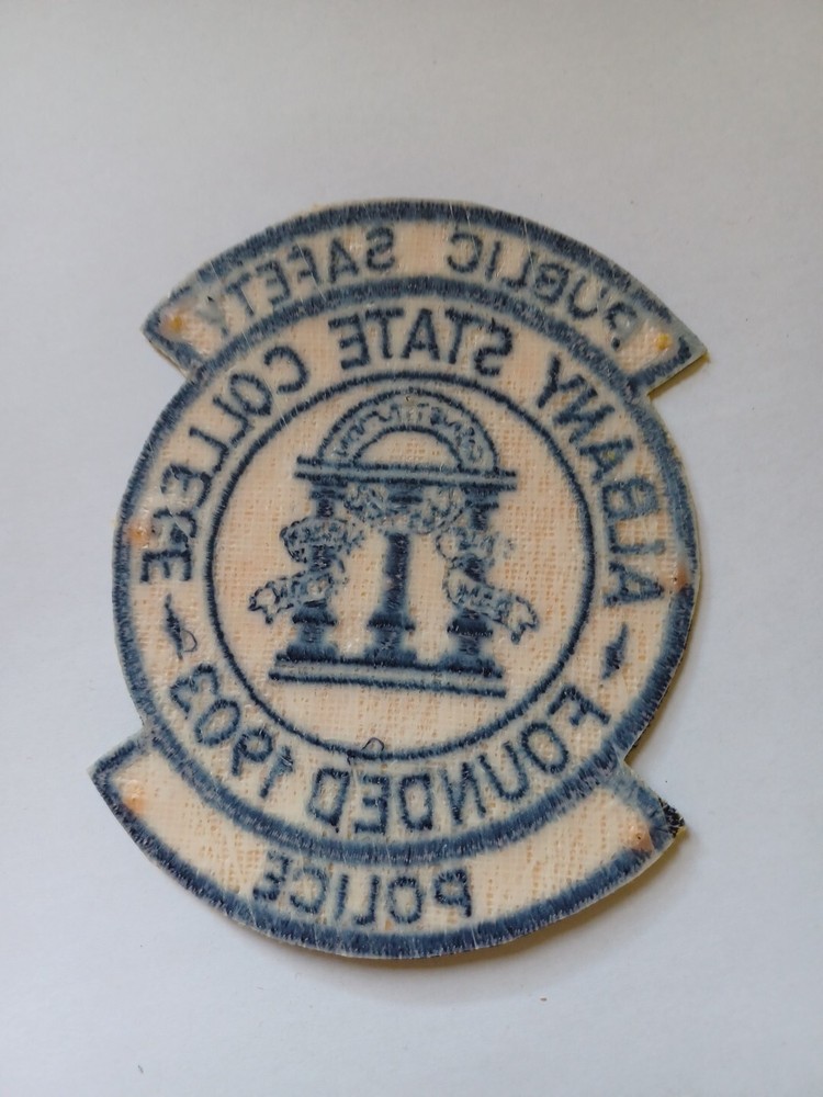 Police Security University Shoulder Patch