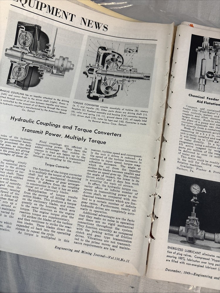 Engineering and Mining Journal Issue December, 1949