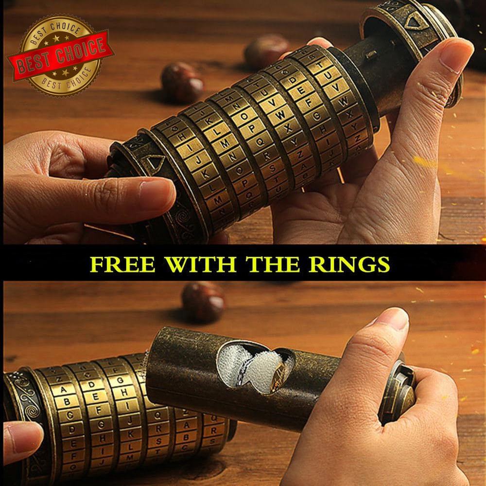 Da Vinci Code Mini Cryptex Valentine'S Day Interesting Creative Romantic Birthda