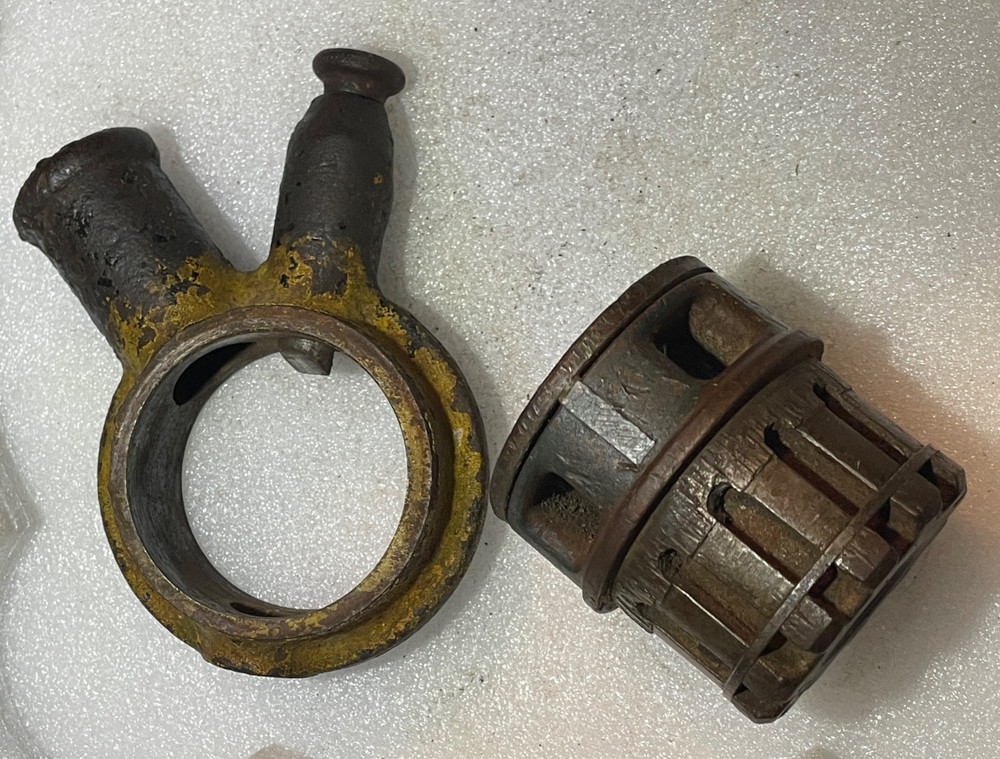 Ridgid hand threader pipe die head 3/4" PARTS