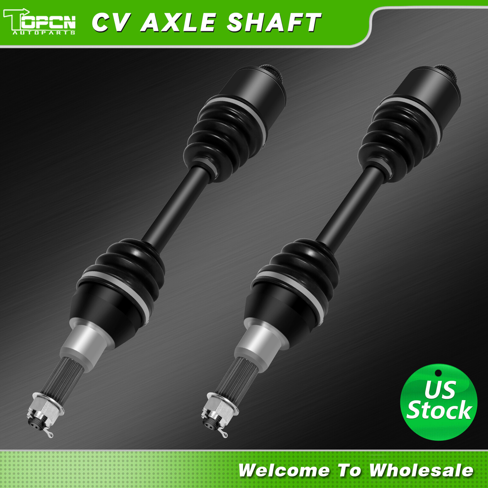 Rear For 1999-2002 Polaris Sportsman 500 2001-02 Sportsman 400 1380142 CV Axles