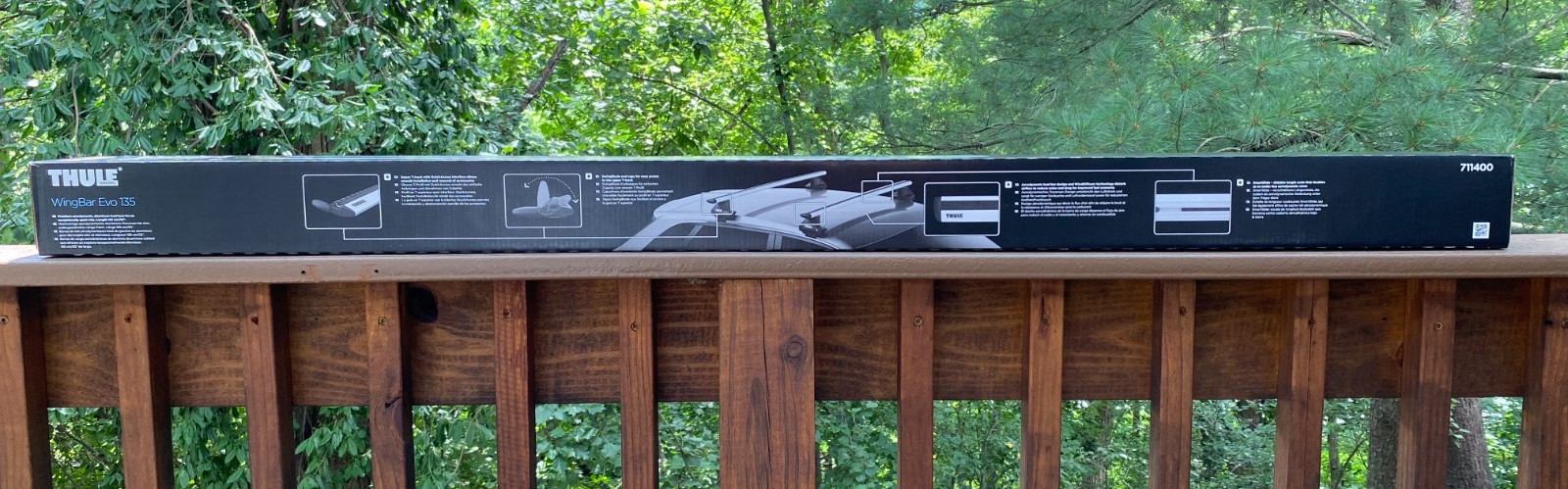 Thule Wingbar Evo 135 Silver 711400 (Pair)