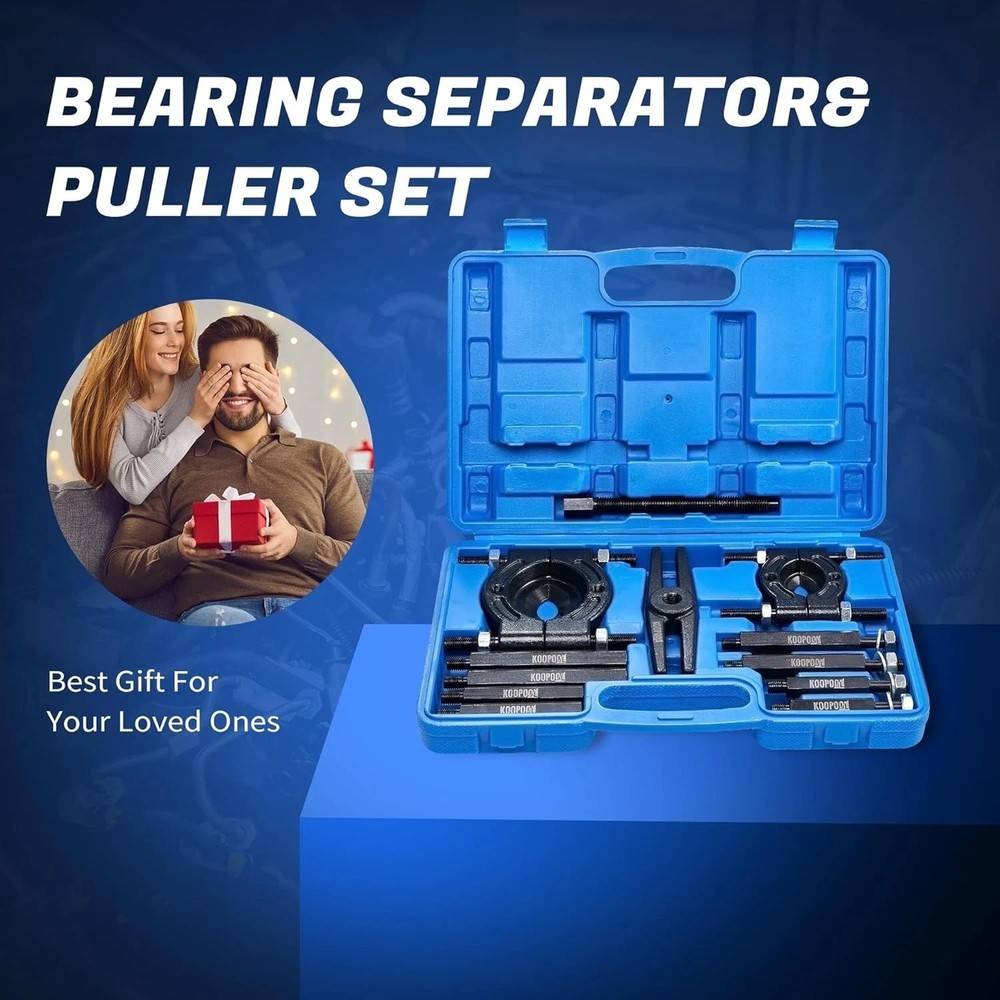 Wheel Hub Puller Set, 5 Ton Capacity Bearing Separator
