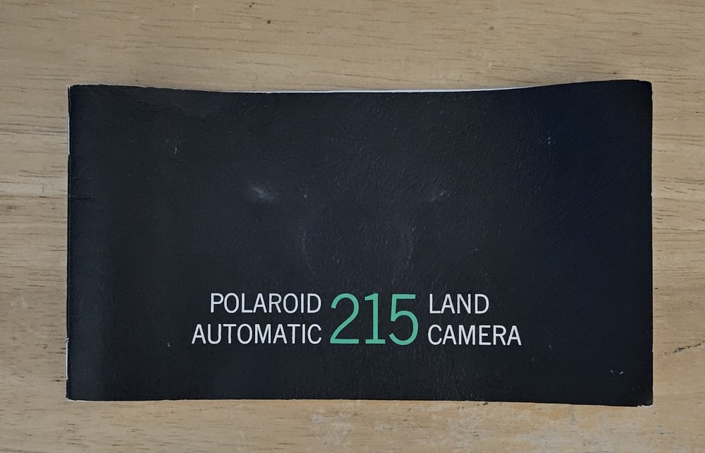 Vintage Polaroid Automatic 215 Land Camera
