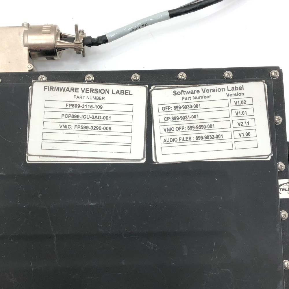 Telephonics 899-3100-600 Interface Control Unit SDI w Connection Cable