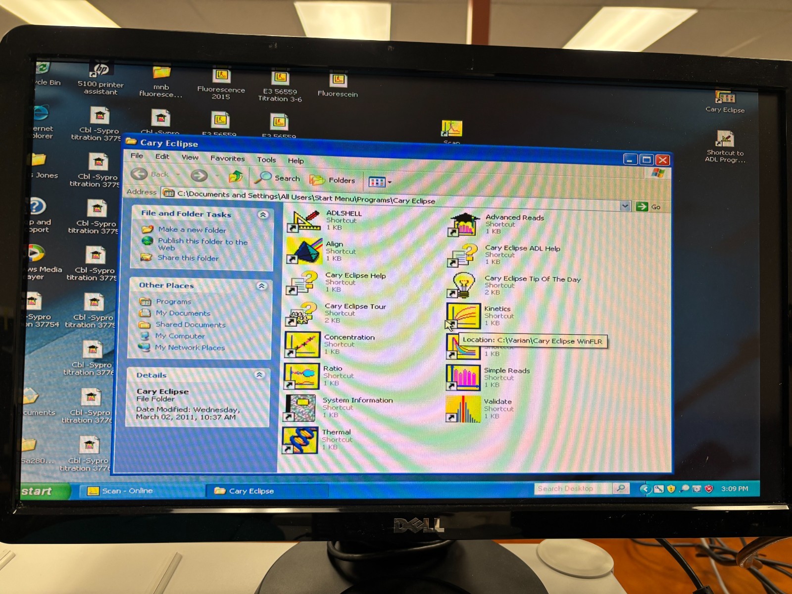 Varian Cary Eclipse Fluorescence Spectrophotometer