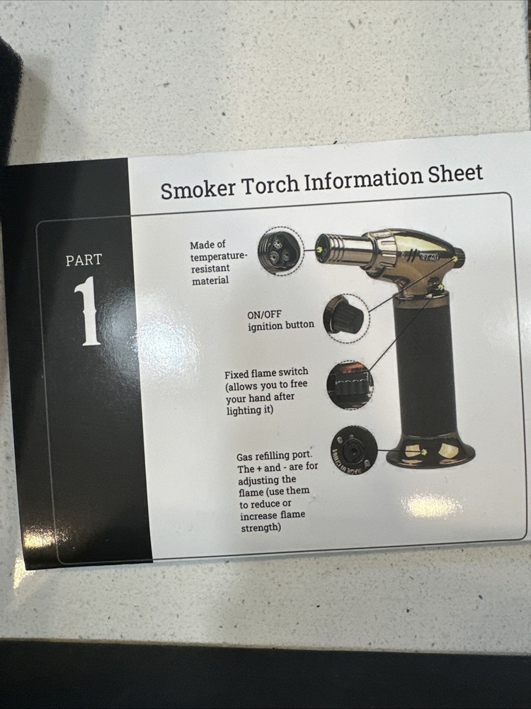 Towering Eagle Cocktail Smoker Kit With Torch